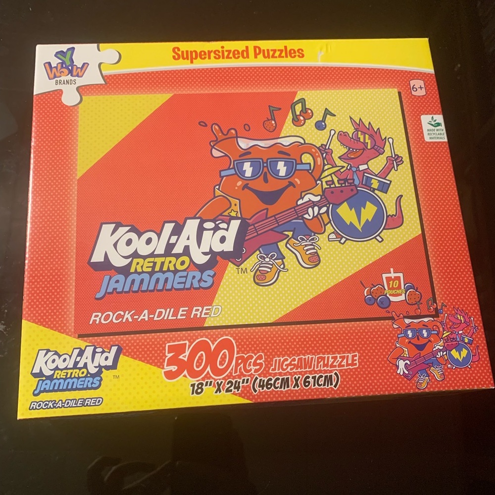 Kool Aid Retro Jammers 300 Piece Jigsaw Puzzle